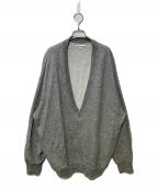 CAHLUMNカウラム）の古着「Merino Wool＋Cotton Loop Back V-neck Sweatshirt」｜グレー