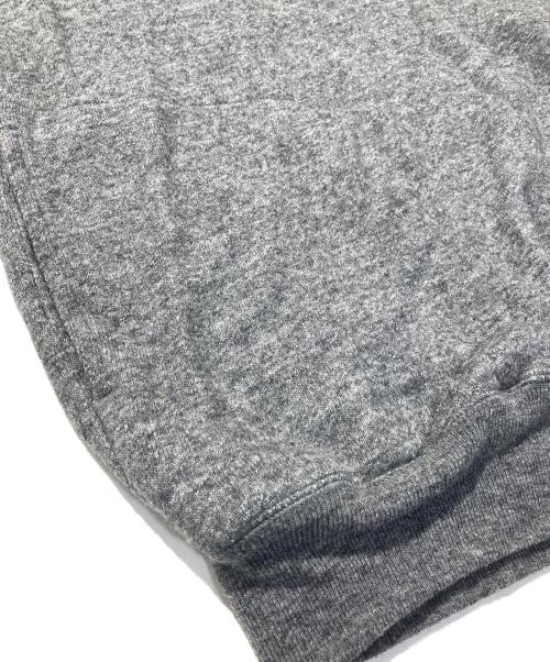 CAHLUMN（カウラム）CAHLUMN (カウラム) Merino Wool＋Cotton Loop Back V-neck Sweatshirt グレー サイズ:XXLの古着・服飾アイテム