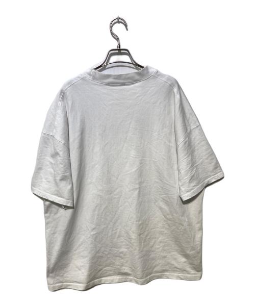 JIL SANDER（ジルサンダー）JIL SANDER (ジルサンダー) ハイロゴプリントTシャツ ホワイト サイズ:Mの古着・服飾アイテム