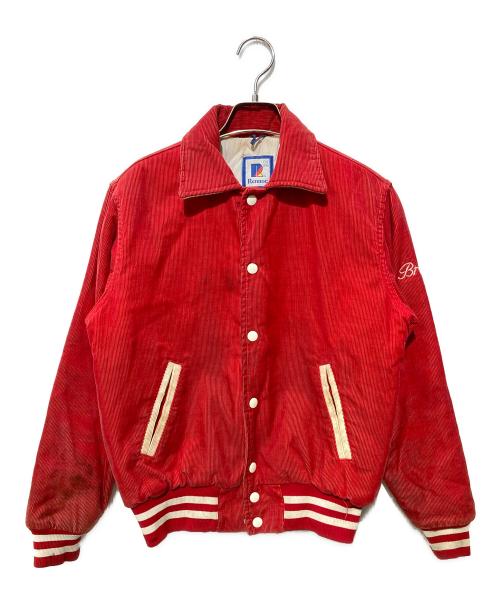 Rennoc（レノック）Rennoc (レノック) コーデュロイジャケット レッド サイズ:Sの古着・服飾アイテム