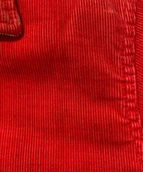 Rennoc（レノック）Rennoc (レノック) コーデュロイジャケット レッド サイズ:Sの古着・服飾アイテム