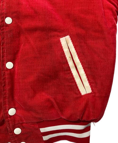 Rennoc（レノック）Rennoc (レノック) コーデュロイジャケット レッド サイズ:Sの古着・服飾アイテム