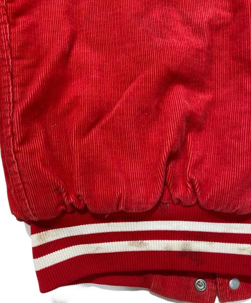 Rennoc（レノック）Rennoc (レノック) コーデュロイジャケット レッド サイズ:Sの古着・服飾アイテム