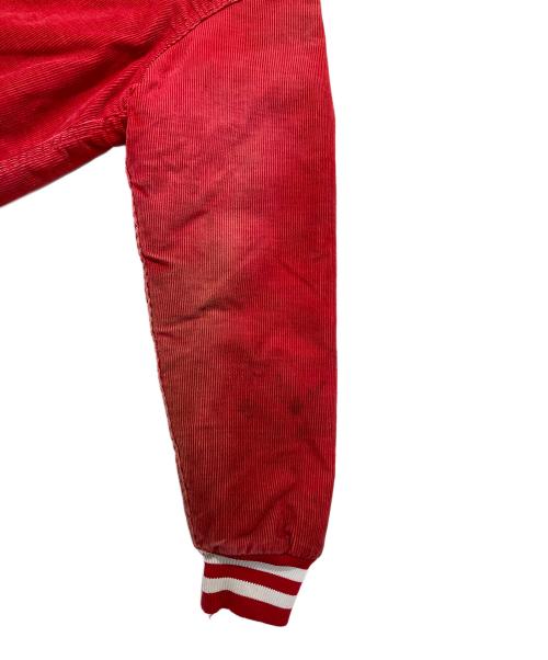 Rennoc（レノック）Rennoc (レノック) コーデュロイジャケット レッド サイズ:Sの古着・服飾アイテム