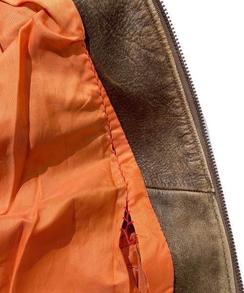 THE FLIGHT CLUB（ザ・フライト・クラブ）THE FLIGHT CLUB (ザ・フライト・クラブ) レザージャケット ブラウン サイズ:不明の古着・服飾アイテム
