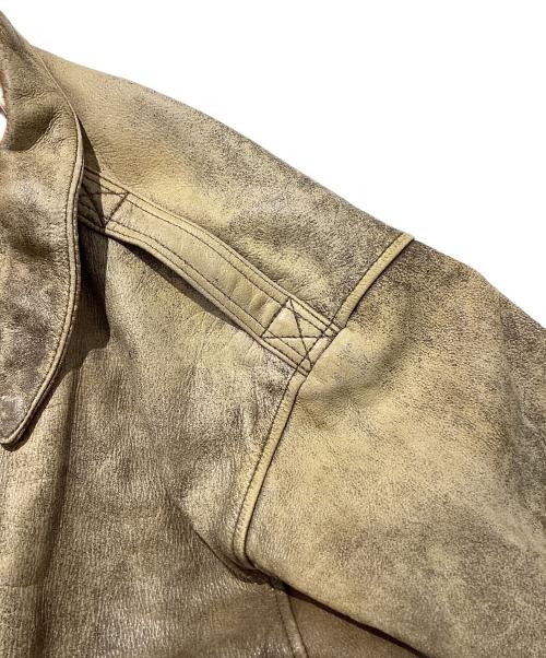 THE FLIGHT CLUB（ザ・フライト・クラブ）THE FLIGHT CLUB (ザ・フライト・クラブ) レザージャケット ブラウン サイズ:不明の古着・服飾アイテム