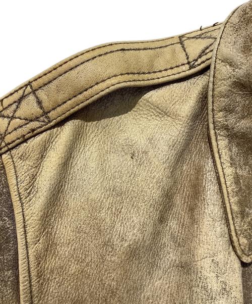 THE FLIGHT CLUB（ザ・フライト・クラブ）THE FLIGHT CLUB (ザ・フライト・クラブ) レザージャケット ブラウン サイズ:不明の古着・服飾アイテム