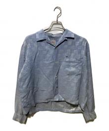 CAMPUS（キャンパス）の古着「オープンカラーシャツ」｜スカイブルー