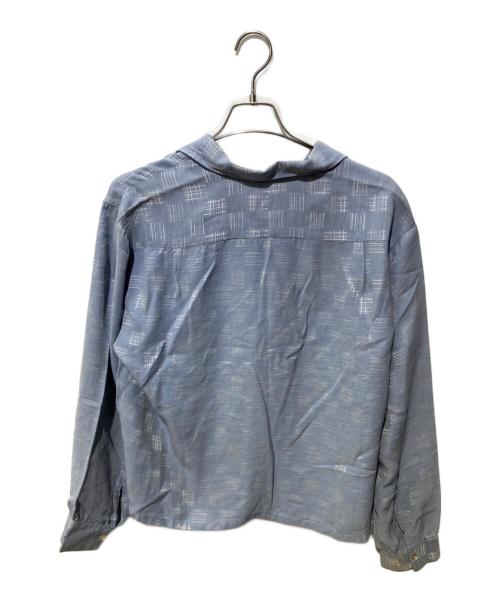 CAMPUS（キャンパス）CAMPUS (キャンパス) オープンカラーシャツ スカイブルー サイズ:Lの古着・服飾アイテム