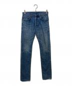 DIOR HOMMEディオール オム）の古着「爪痕デザインスキニーフィットデニムパンツ」｜インディゴ