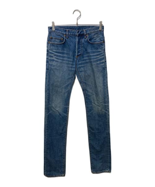 DIOR HOMME（ディオール オム）Dior Homme (ディオール オム) 爪痕デザインスキニーフィットデニムパンツ インディゴ サイズ:28の古着・服飾アイテム