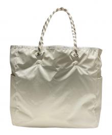 LeSportsac（レスポートサック）の古着「リバーシブルトートバッグ」｜ホワイト