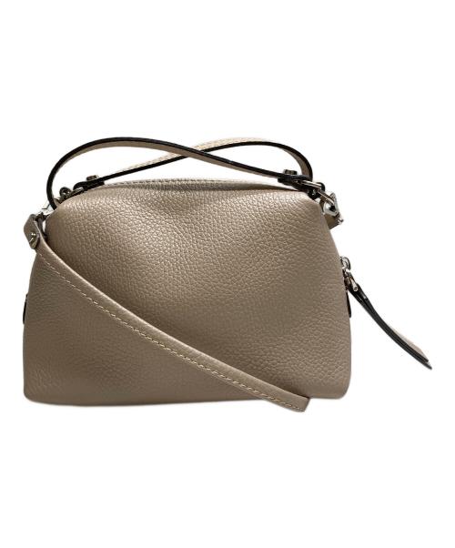 GIANNI CHIARINI（ジャンニ キアリーニ）GIANNI CHIARINI (ジャンニ キアリーニ) 2WAYショルダーバッグ ベージュの古着・服飾アイテム