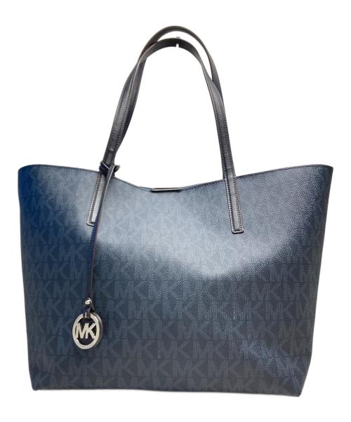 MICHAEL KORS（マイケル・コース）MICHAEL KORS (マイケル・コース) トートバッグ ネイビーの古着・服飾アイテム