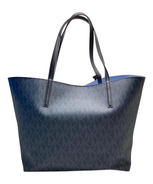 MICHAEL KORS（マイケル・コース）MICHAEL KORS (マイケル・コース) トートバッグ ネイビーの古着・服飾アイテム