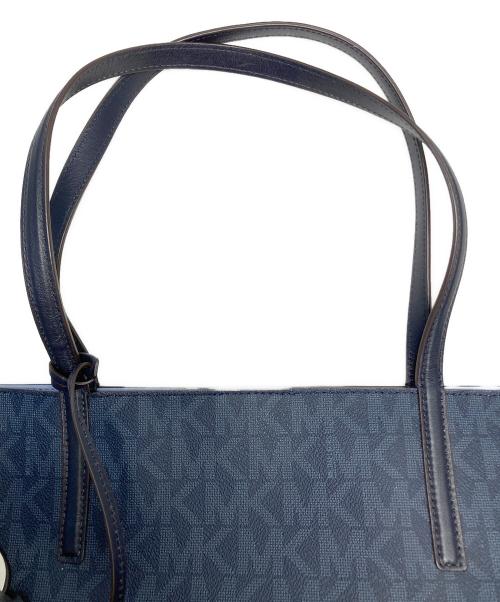 MICHAEL KORS（マイケル・コース）MICHAEL KORS (マイケル・コース) トートバッグ ネイビーの古着・服飾アイテム