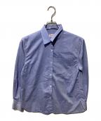 Spick and Spanスピック＆スパン）の古着「ライトオックスコンパクトシャツ」｜ブルー
