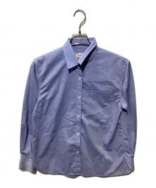 Spick and Span（スピック＆スパン）の古着「ライトオックスコンパクトシャツ」｜ブルー