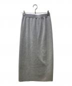 IENAイエナ）の古着「ミラノリブタイトスカート」｜グレー