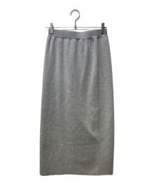 IENA（イエナ）の古着「ミラノリブタイトスカート」｜グレー