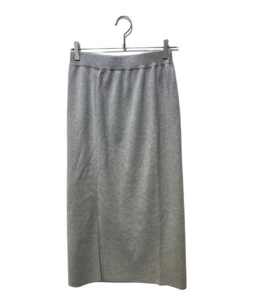 IENA（イエナ）IENA (イエナ) ミラノリブタイトスカート グレー サイズ:FREEの古着・服飾アイテム