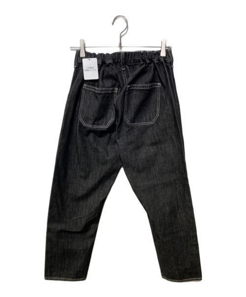 ourhome（アワホーム）OURHOME (アワホーム) こだわりシルエットのデニムパンツ ブラック サイズ:FREE 未使用品の古着・服飾アイテム