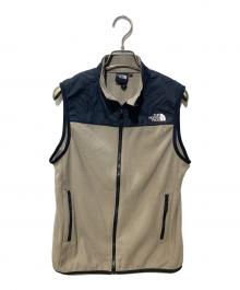 THE NORTH FACE（ザ ノース フェイス）の古着「ジップインマウンテンバーサマイクロベスト」｜ベージュ