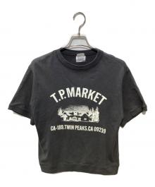 THE SHINZONE（ザ シンゾーン）の古着「T.P.MARKET HALF SLEEVE SWEAT」｜グレー