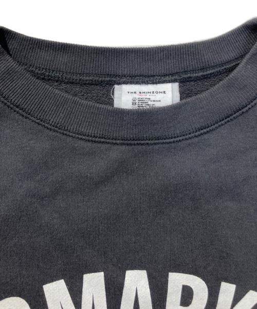 THE SHINZONE（ザ シンゾーン）THE SHINZONE (ザ シンゾーン) T.P.MARKET HALF SLEEVE SWEAT グレー サイズ:FOの古着・服飾アイテム