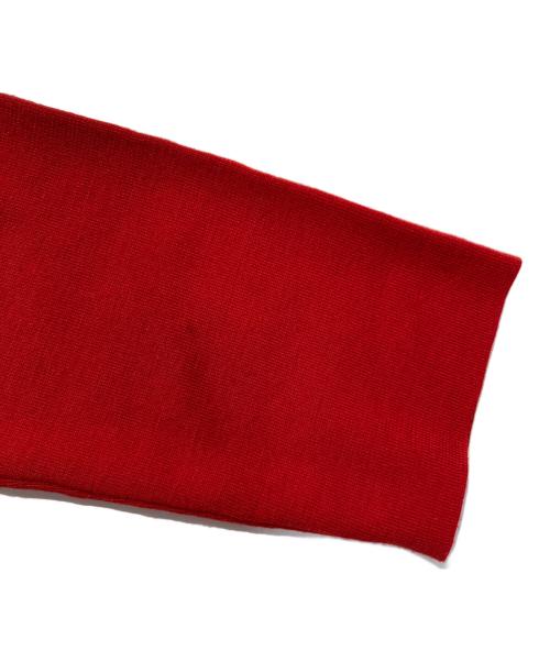 FOXEY（フォクシー）FOXEY (フォクシー) シルバーベリーグカーディガン レッド サイズ:SIZE 42の古着・服飾アイテム