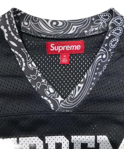 SUPREME（シュプリーム）SUPREME (シュプリーム) Bandana Football Jersey ブラック サイズ:Ⅿの古着・服飾アイテム