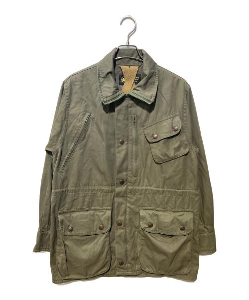 HUNTING WORLD（ハンティングワールド）HUNTING WORLD (ハンティングワールド) ハンティングジャケット オリーブ サイズ:Ｓの古着・服飾アイテム
