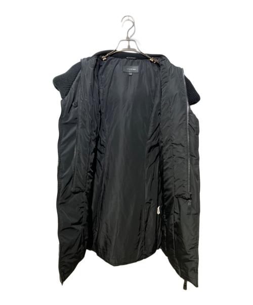 mackage（マッカージュ）mackage (マッカージュ) ニットショールカラーダウンコート ブラック サイズ:xsの古着・服飾アイテム