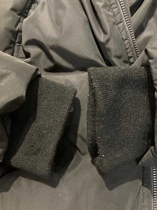 mackage（マッカージュ）mackage (マッカージュ) ニットショールカラーダウンコート ブラック サイズ:xsの古着・服飾アイテム