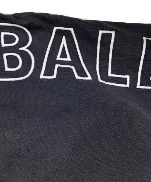 BALENCIAGA（バレンシアガ）BALENCIAGA (バレンシアガ) ロゴ刺繍オーバーサイズパーカー ブラック サイズ:1の古着・服飾アイテム