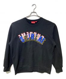 SUPREME（シュプリーム）の古着「Stacked Crewneck Arc」｜ブラック