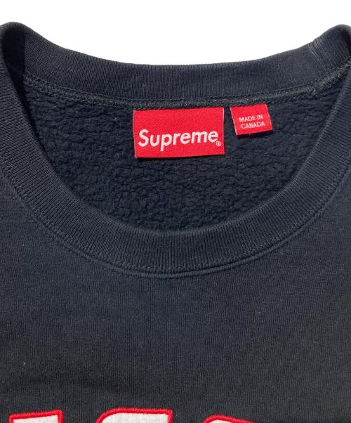 SUPREME（シュプリーム）SUPREME (シュプリーム) Stacked Crewneck Arc ブラック サイズ:XLの古着・服飾アイテム