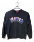 SUPREME（シュプリーム）の古着「Stacked Crewneck Arc」｜ブラック