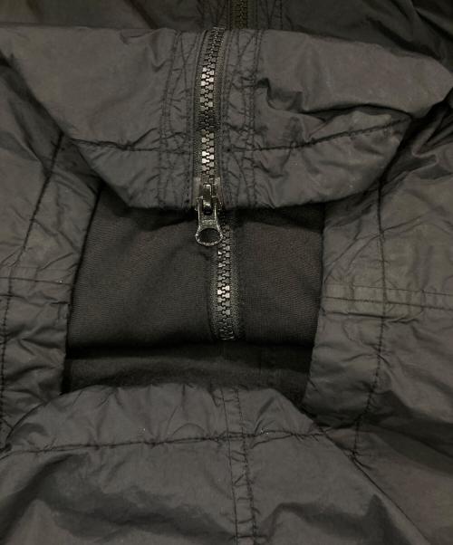 STONE ISLAND（ストーンアイランド）STONE ISLAND (ストーンアイランド) ロゴワッペンナイロンジャケット ブラック サイズ:Mの古着・服飾アイテム