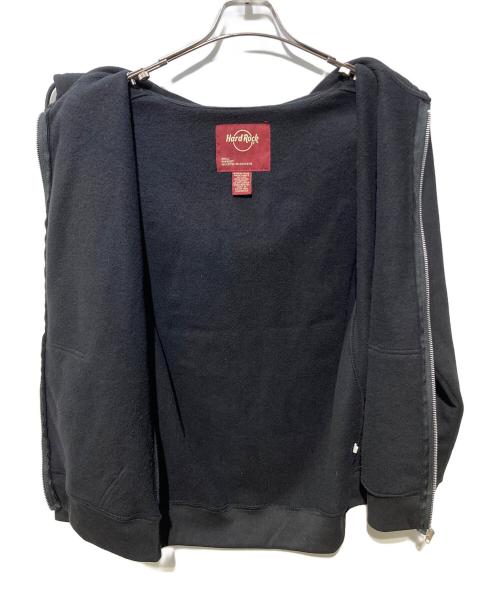 Hard Rock cafe（ハードロックカフェ）Hard Rock cafe (ハードロックカフェ) ジップパーカー ブラック サイズ:Sの古着・服飾アイテム