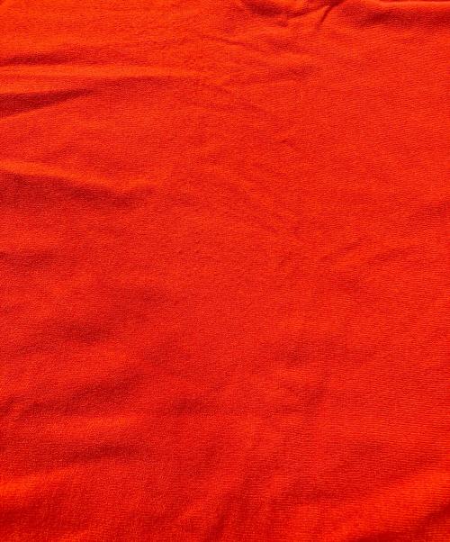 23区（ニジュウサンク）23区 (ニジュウサンク) レーヨンポリエステルストレッチ ドルマン ニット オレンジ サイズ:SIZE38の古着・服飾アイテム