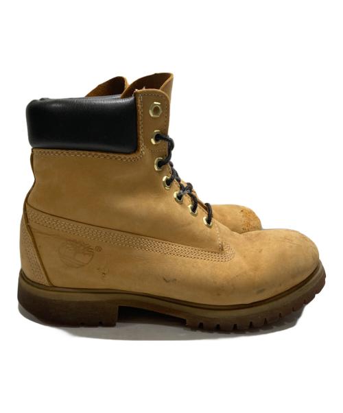 Timberland（ティンバーランド）Timberland (ティンバーランド) 6インチ プレミアムブーツ WHEAT/N ブラウン サイズ:8の古着・服飾アイテム