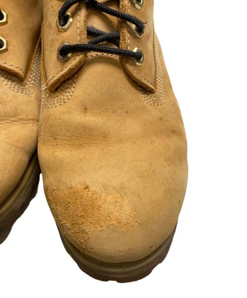 Timberland（ティンバーランド）Timberland (ティンバーランド) 6インチ プレミアムブーツ WHEAT/N ブラウン サイズ:8の古着・服飾アイテム