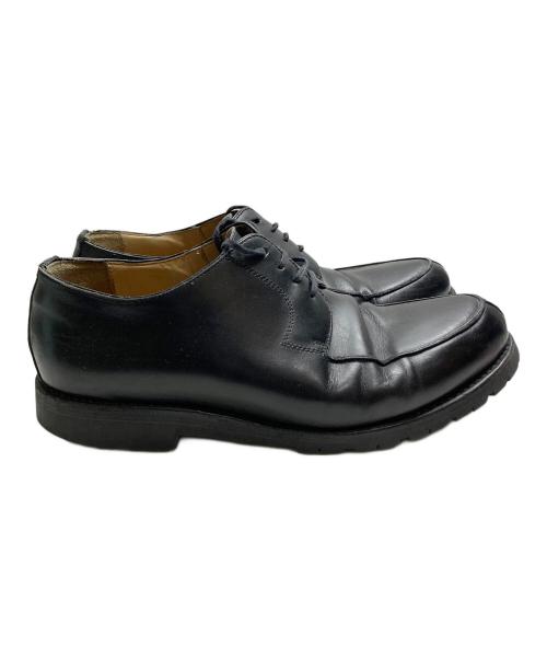 berwick（バーウィック）berwick (バーウィック) Uチップ外羽根ローファー ブラック サイズ:SIZE8の古着・服飾アイテム