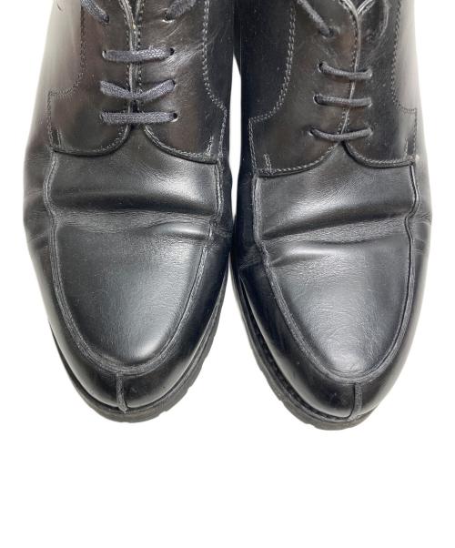 berwick（バーウィック）berwick (バーウィック) Uチップ外羽根ローファー ブラック サイズ:SIZE8の古着・服飾アイテム