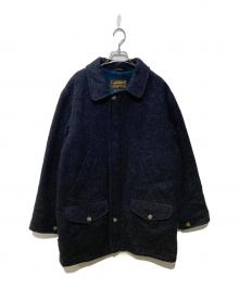 Eddie Bauer（エディーバウアー）の古着「ステンカラーウールコート」｜ブラック