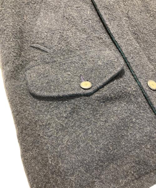 Eddie Bauer（エディーバウアー）Eddie Bauer (エディーバウアー) ステンカラーウールコート ブラック サイズ:Mの古着・服飾アイテム