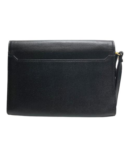 Yves Saint Laurent（イヴサンローラン）Yves Saint Laurent (イヴサンローラン) セカンドバッグ ブラックの古着・服飾アイテム