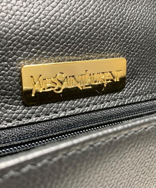 Yves Saint Laurent（イヴサンローラン）Yves Saint Laurent (イヴサンローラン) セカンドバッグ ブラックの古着・服飾アイテム