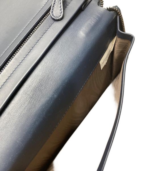 BOTTEGA VENETA（ボッテガベネタ）BOTTEGA VENETA (ボッテガベネタ) イントレチャートロングウォレット ネイビーの古着・服飾アイテム